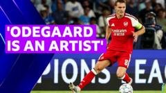 Martin Odegaard Shines as Arsenal Faces Napoli in Champions League