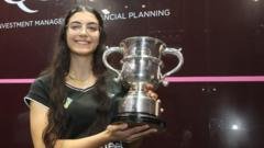 Amini Orfi Makes History as Youngest British Open Squash Champion
