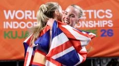 Keely Hodgkinson Wins First World Indoor Title with Record Performance in 800m