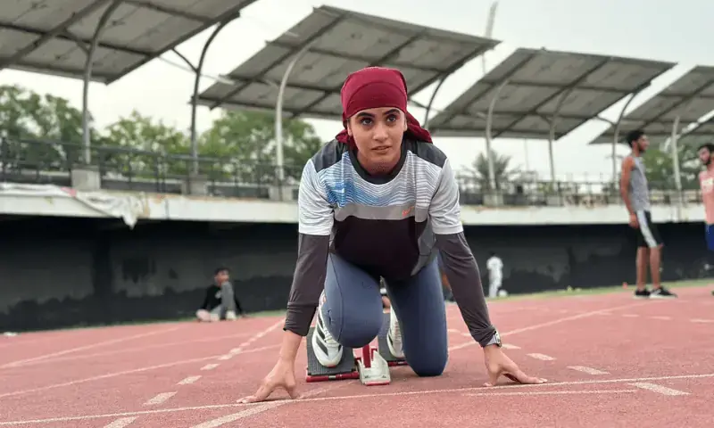 Sprinter Faiqa Riaz reflects on the miss, the record and choosing happiness