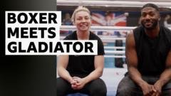 Lauren Price Prepares for Phantom Clash in Boxing Training Session