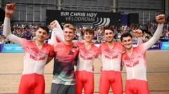 England's Team Pursuit Squad Overcomes Adversity to Claim Commonwealth Games Gold