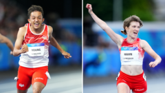 Thomas Young and Sophie Hahn Secure England's First Golds at Commonwealth Games