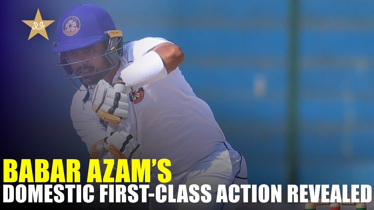 Babar Azam’s Last Red-Ball Domestic First-Class Action Revealed | MA2H