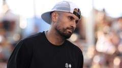 Kyrgios provisionally suspended after positive cocaine test