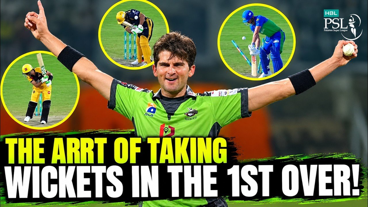 Shaheen Afridi’s First-Over Wickets in PSL History | HBL PSL
