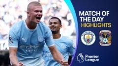 Haaland's Header Secures Third Straight Win for Manchester City