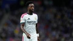 Mourinho urges Vinicius Jr to control emotions