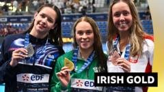 Ellen Walshe Claims Gold in 400m Individual Medley at European Aquatics Championships
