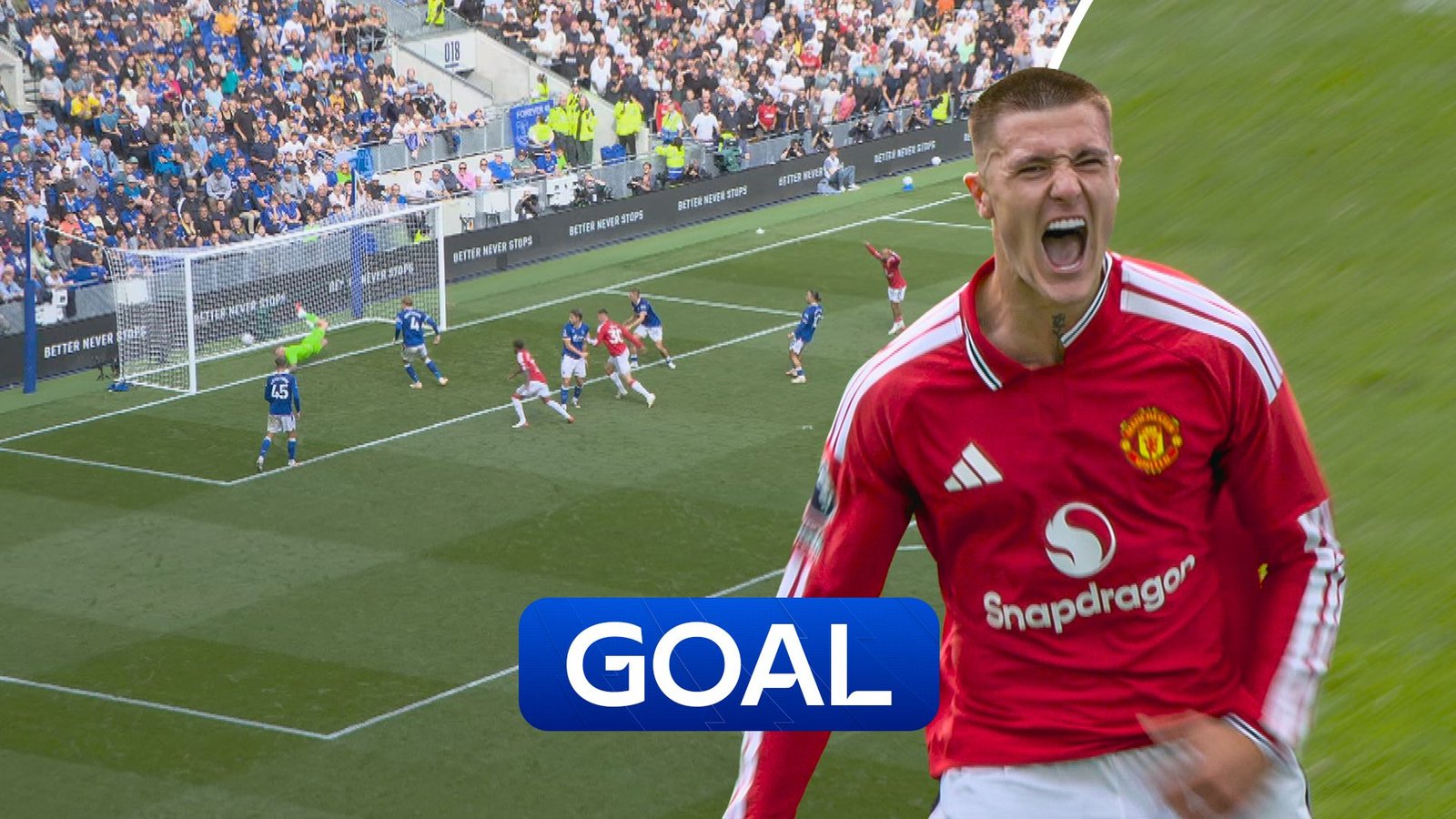 Benjamin Sesko's Late Header Secures Victory for Manchester United Against Everton