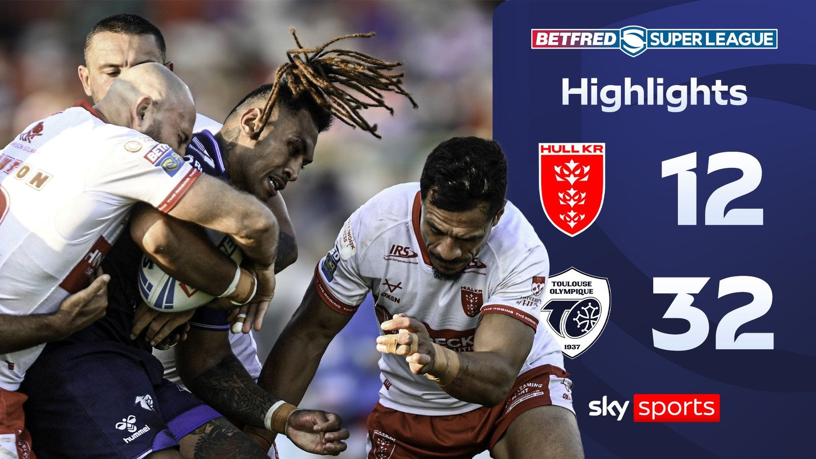 Hull KR suffer shock loss to Toulouse