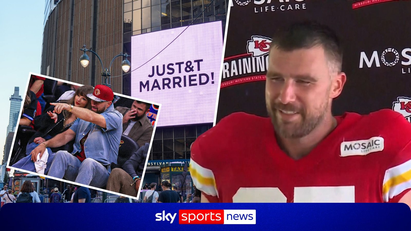 'Best night of my life!' | Kelce reveals Taylor Swift wedding details