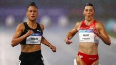 Torrential Rain Disrupts Commonwealth Games Athletics, But Amy Hunt Shines