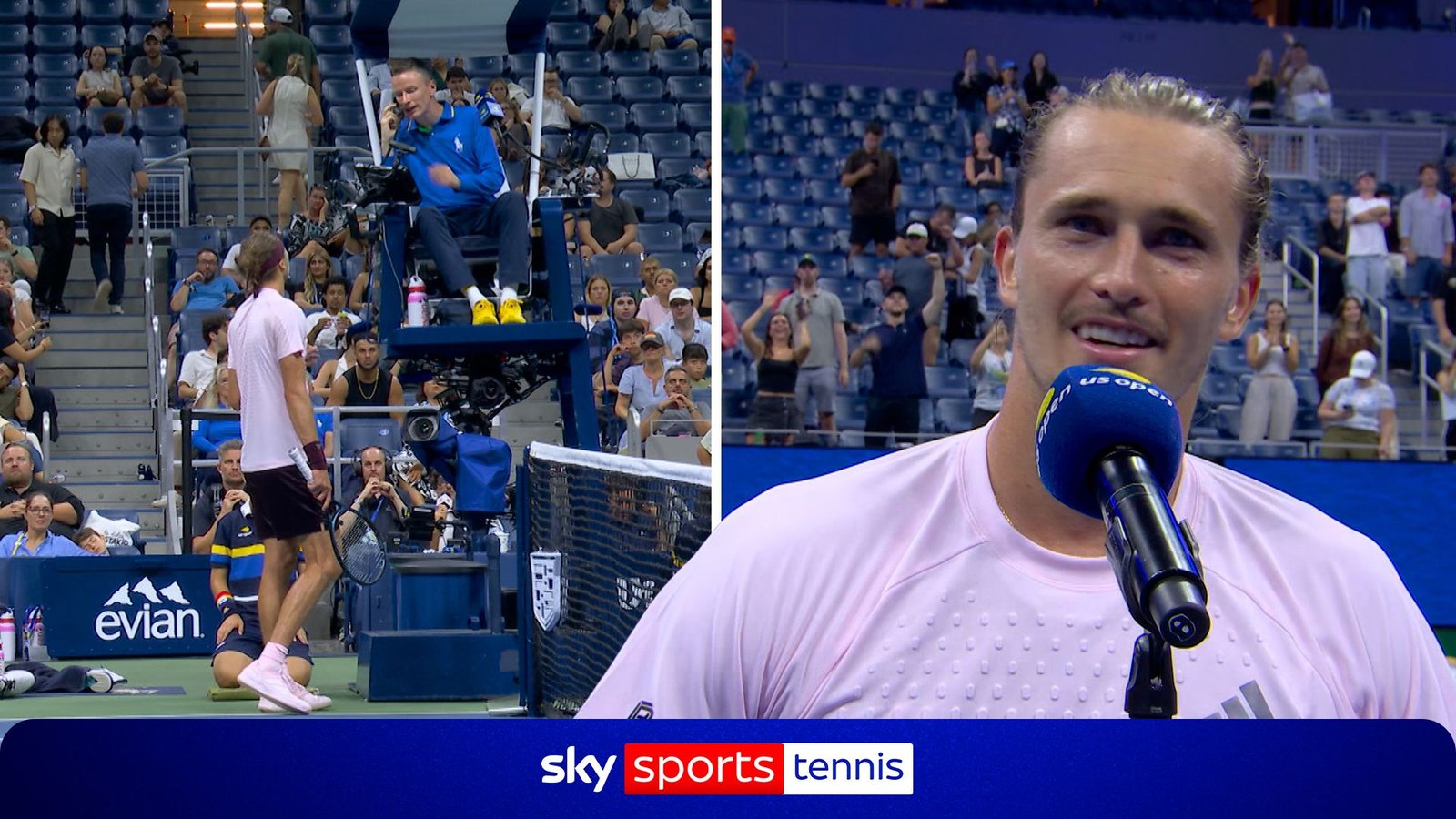 Alexander Zverev Faces Booing During US Open Match Against Quentin Halys