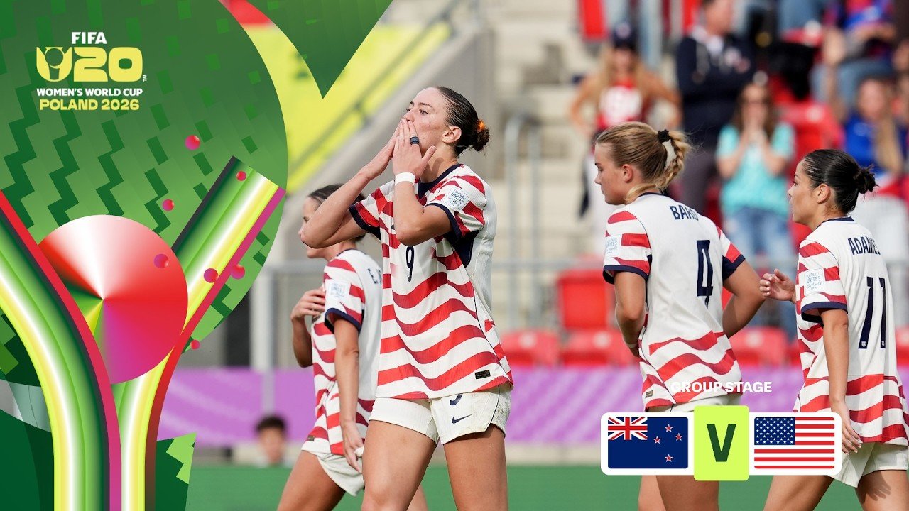 Highlights | New Zealand 0-9 USA | FIFA U-20 Women's World Cup 2026™