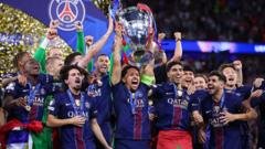Paris St-Germain Aims for Historic Three-Peat and Six Trophies This Season