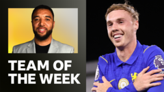 Who has made Troy's Premier League team of the week?